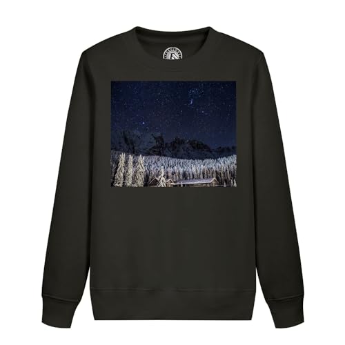 Sweatshirt enfant Nuit sous les Étoiles en polaire douce pour l'hiver