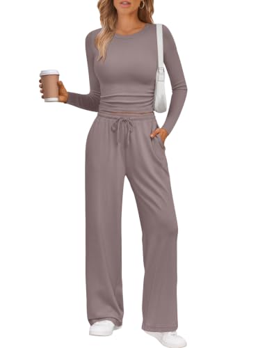 LILLUSORY Lounge Sets for Women Two 2 Piece matching Loungewear