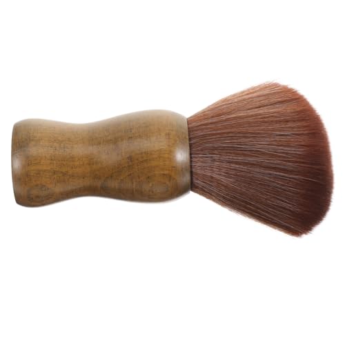 MERRYHAPY Male Shaving Brush Beard Brush Personal Care Supplies Wood Handle Gentle on for Daily Use Random Color