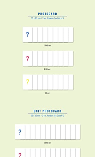 Dreamus Cravity New Wave 4Th Mini Album Dust Jacket+Folding Poster On Pack+Photobook+Photocard+Unit Photocard+Wave Card+Sticker+Tracking (Set(Come+Find+Us)) #TOP3