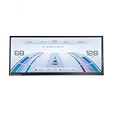 Sistema di navigazione video satellitare montato sul veicolo Schermo LCD per cruscotto da 12,3 pollici con display a colori 1920 * 720 per auto