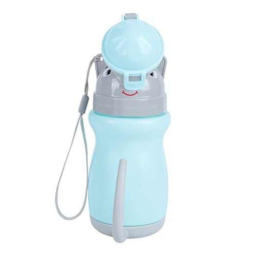 Vaguelly 1個 携帯便器 幼児用トイレ 幼児旅行トイレ 小便器 漫画のトイレ便器 トイレトレーニングシート 緊急便器 キャンプ用おしっこボトル 少年便器旅行 子供用おしっこカップ 腹筋