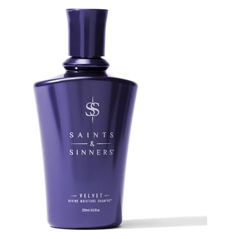 Award Winning Saints & Sinners Velvet Divine Moisture Shampoo for Dry, Damaged, Dull & Colored Treated Hair (8.5 oz) Cover