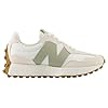 New Balance Women's 327 Sneaker, White/Sage, 9