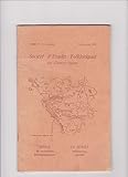  Société d’Etudes Folkloriques du Centre-Ouest TOME V - 4e Livraison Juillet-Août 1971