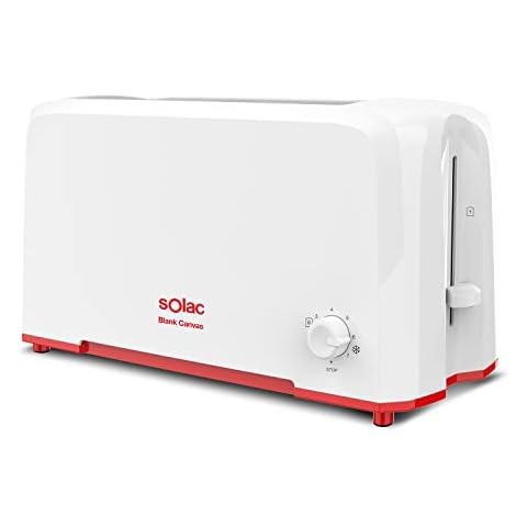 Tostadora eléctrica Solac Blank Canvas con 7 niveles de tostado y sistema autocentrado Cover