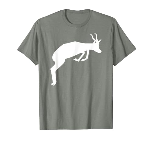 Springbok T-Shirt, Men, Olive Heather, Large