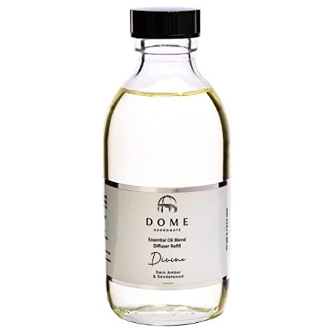 Dome of Harrogate DIVINE Dark Amber & Sandalwood Mood Diffuser Refill 200ml Cover