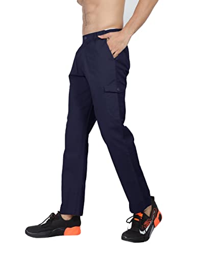 Image of Big Button Mens Regular Fit Casual Cotton Cargo Pant