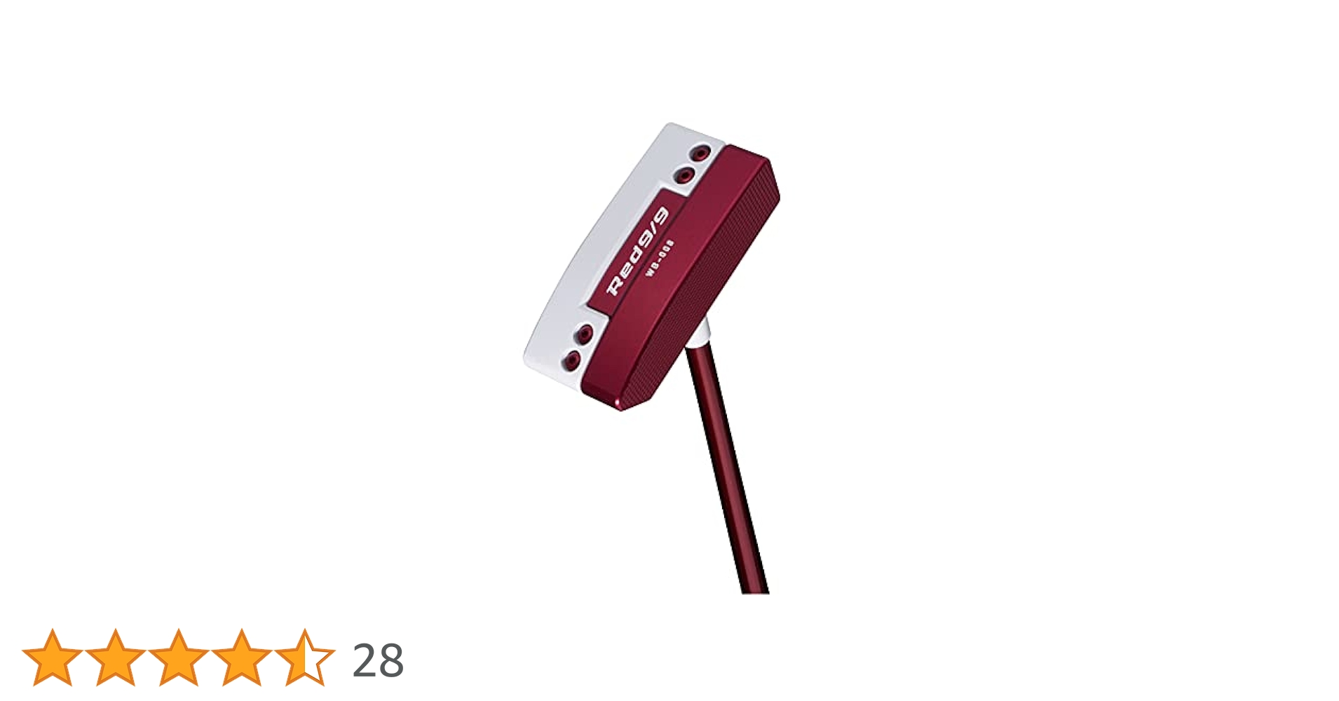 美品&使用少 Kasco Red9/9 WB-009 パター 34in Amazon.co.jp: キャスコ パター(ボックスタイプ) Red9/9 WB-009