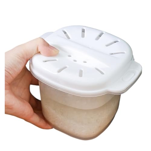 Genérico Olla Arrocera Multifuncional For Microondas, Vaporera For Sopa Y Fiambrera Tipo Bento - imagen 2