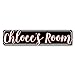 Chloees Custom Room Sign - 9 x 36