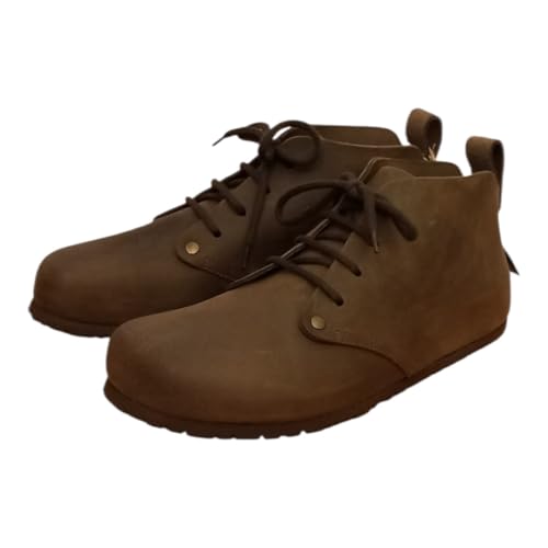 Botines unisex BioNatura 11Lasa de piel duradera con acabado artesanal
