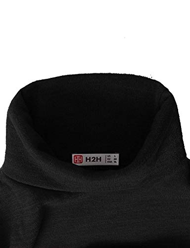 H2H Mens Casual Slim Fit Turtleneck Pullover Knit Lightweight Sweaters Shirts - Image 5