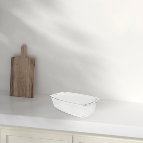 Molde de vidrio rectangular con calentamiento uniforme para recetas de repostería 6