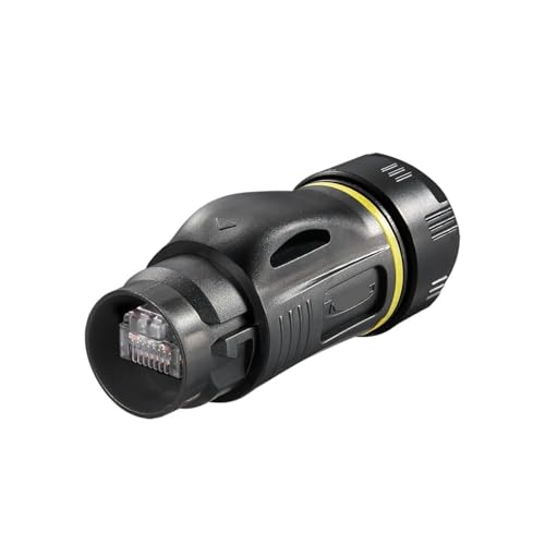 Interface 8P8C et connecteur RJ45 étanche contre l'humidité du réseau