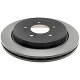 ACDelco 18A1809 Professional Rear Drum In-Hat Disc Brake Rotor