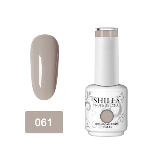 Image of SHILLS PROFESSIONAL UV /LED Soak Off Gel Polish Color Shade 61, Matte Finish, 15ml
