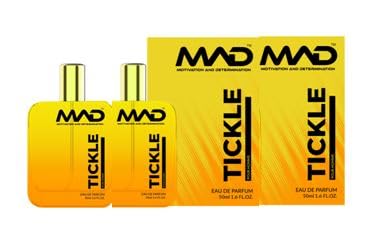 MAD-MOTIVATION AND DETERMINATION Perfume For Men And Women Pack of 2 (50ml Each) (Tickle)