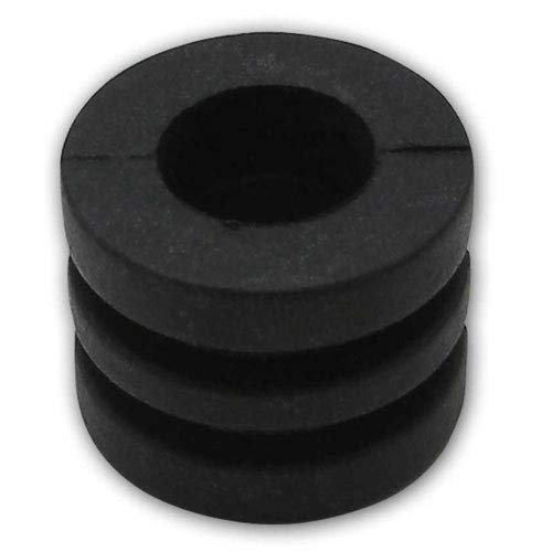 Set of 16 Rubber Bumpers, 16 Outside Bushings, 16 Washers & 10 Rod End Caps for Foosball Table & Billiard Evolution Drawstring Bag