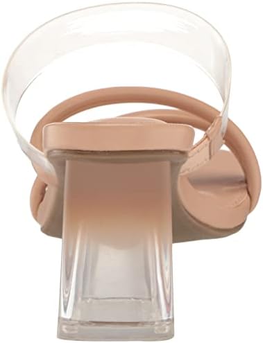 Anne Klein Women's Freda Pump, Nude/Clear, 9.5 | Image 2