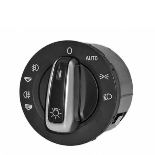 Mando interruptor faros luz antiniebla 4F1941531E compatible con Audi Q7 RS6 A6 C6 2