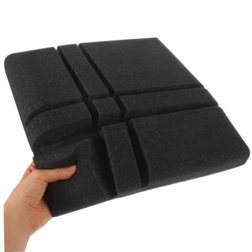 Paneles Acústicos Absorbentes de Sonido 4 piezas para Tratamiento Acústico y Aislamiento de Paredes, Fácil de Modelar para Estudios de Grabación miniatura 6