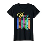 Happy Birthday Jennie Personalized Name Gift Custom B-day T-Shirt