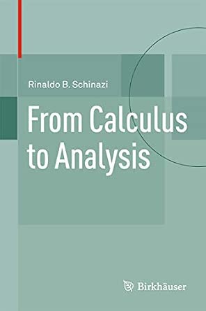 From Calculus to Analysis 2012th Edition book cover