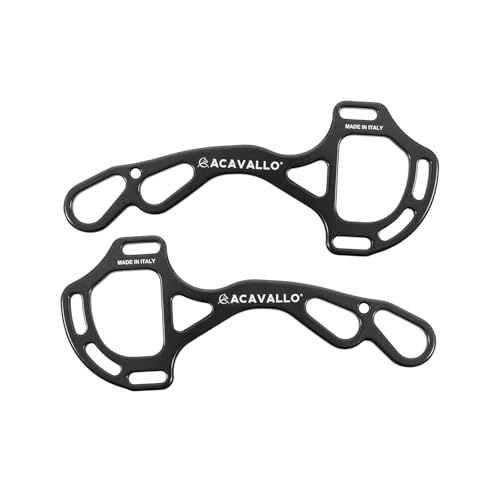 Hackamore Acavallo Alupro mèche anthracite pour libérer la bouche des chevaux sensibles