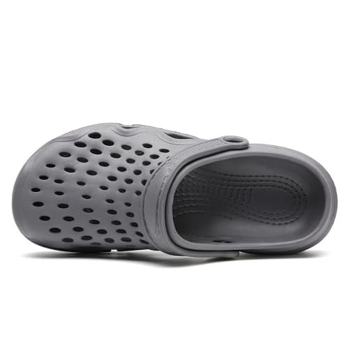 Image of FLIOZY Men's Garden Clogs Shoes Non Slip Shower Slippers Summer Outdoor Beach Sandals