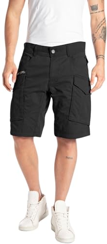Replay Herren Cargo-Shorts Joe Short Regular-Fit mit Stretch, Black 098 (Schwarz), 29W – Ansicht 1