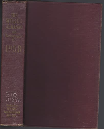 The World Almanac and Book of Facts for 1958 B000Z1HZM0 Book Cover