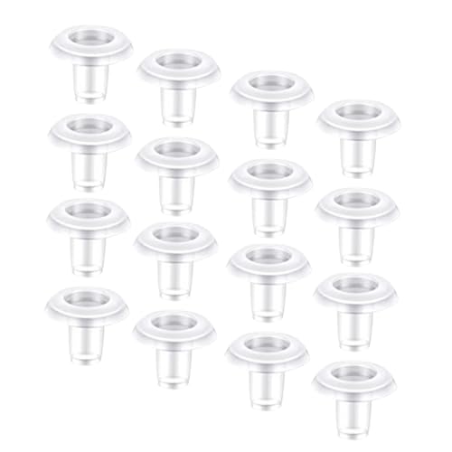 FUNOMOCYA 50Pcs Transparent Window Blind Clips for Horizontal Blinds Plugs Prevent Rod Slippage Easy Installation for Home and Office Use Blinds Accessories