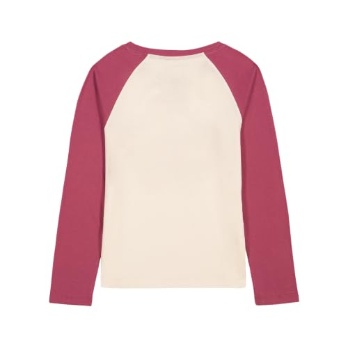 Image of Lucky Brand Girls' Long Sleeve Graphic T-Shirt, Tagless Cotton Tee with Fun Designs