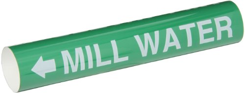 Mill Water Brady 5725-I marquage tuyau vert blanc 3,8-6,3 cm