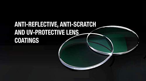 Image of Bifocal Distance Zero Near +1.00 to +3.00 Reading Glasses For Men Women, Metal Oval Shape Medium Size Full Frame With Unbrekable Anti Reflected Fibre Glasses