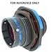 DEUTSCH AFD54-16-8SY-6141 CIRCULAR CONNECTOR, RECEPTACLE, 8 POSITION, 16-8, JAM NUT