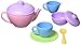 Green Toys Tea Set, Pink CB - 17 Piece Pretend Play, Motor Skills, Language & Communication Kids Role Play Toy. No BPA, phthalates, PVC. Dishwasher Safe, Recycled Plastic, Made in USA.