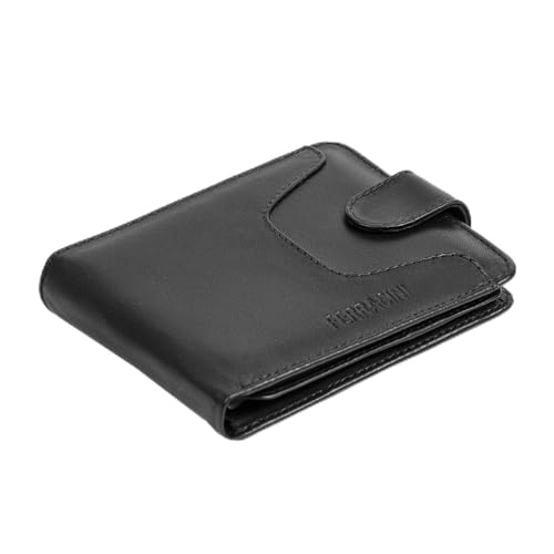Carteira Couro Ferracini Preta Cfb005a