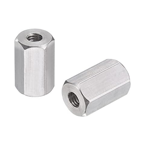 sourcing map M3 Hex Coupling Nut, 20-Pack Cover
