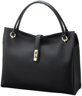 濱野皮革工藝グレースディライトトートバッグ(ブラック×ゴールド金具)