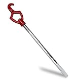 N NOAH Adjustable Fire Hydrant Wrench, Adjustable Capacity up to 2' for Pentagonal Bolt, Multifunctional Hydrant Wrench of 20' length for Tightening and Loosing Fire Hydrant Nuts, Valves, Water Pipes