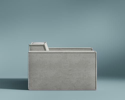 Sillón Lounge Plegable Gris miniatura 4