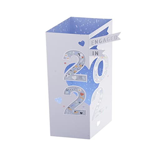 Hallmark Tarjeta de felicitación de compromiso, diseño clásico