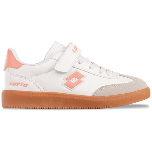 Lotto STYLECODE: 2600252K VINTAL MF K Unisex Kids Sneaker White/Papaya 33