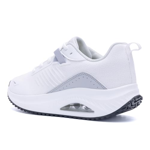 Autper Women Walking Shoes for Plantar Fasciitis Arch Support Orthotic Tennis Non Slip Fashion Sneakers for Foot and Heel Pain Relief All Day Standing US 5.5-113