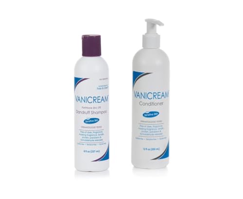 Image of Vanicream Dandruff Shampoo - 8 Oz & Hair Conditioner - 12 Oz
