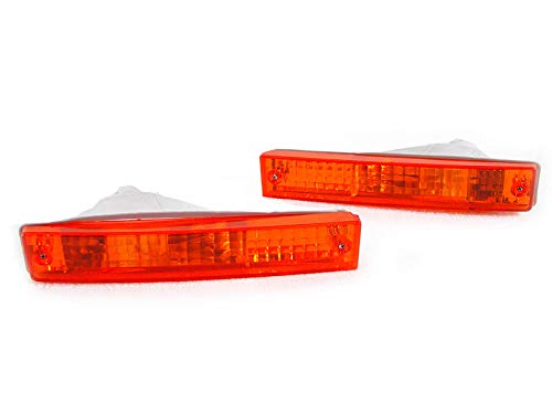 DEPO JDM Style Amber Bumper Signal Lights FIT FOR 1990-1991 Honda Civic SI/LX/EX/DX