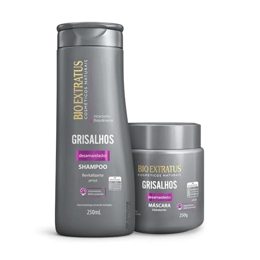 Kit Bio Extratus Grisalhos Shampoo e Máscara